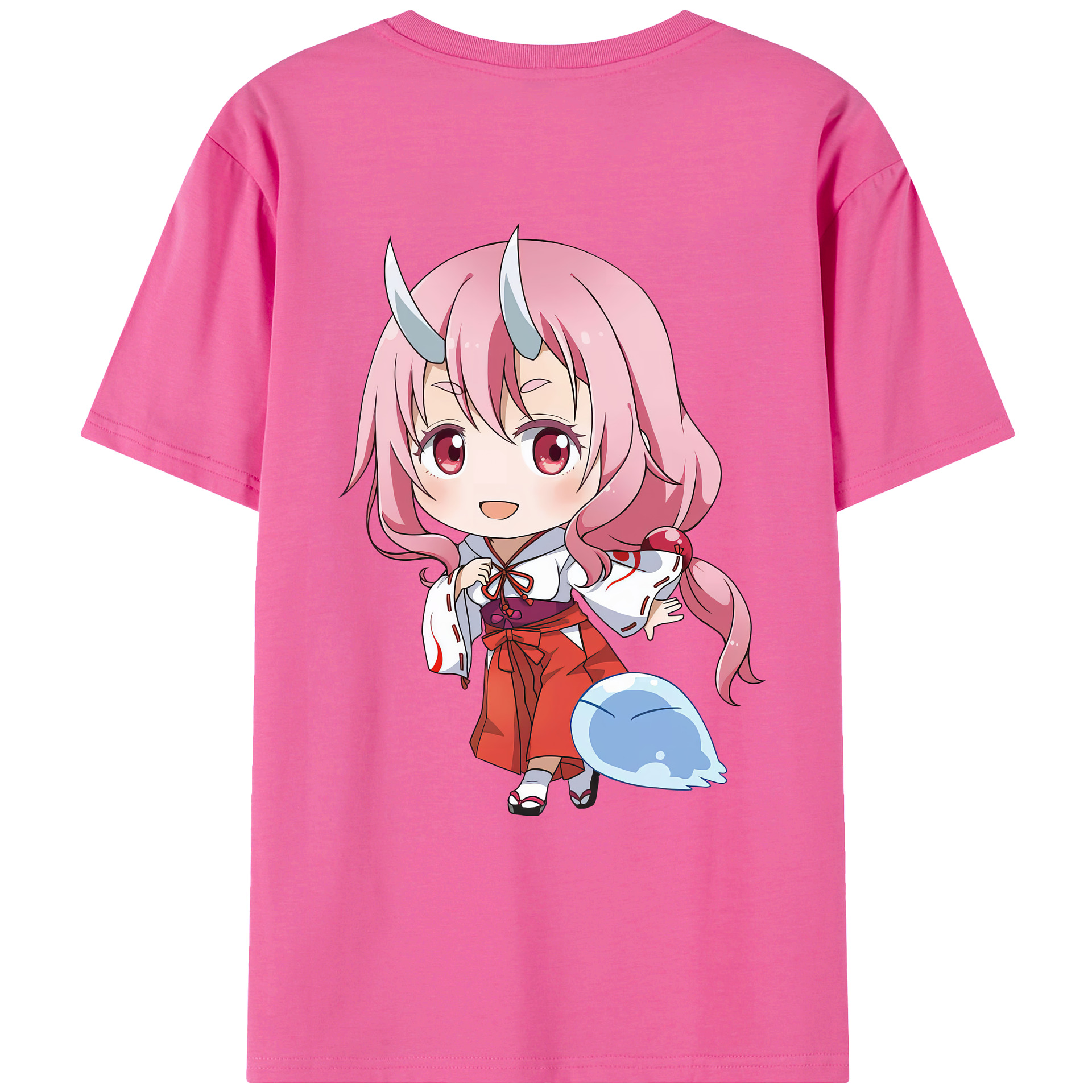 （画像用） 転スラ Regarding Reincarnated to Slime レディース半袖Tシャツ(バックプリント)